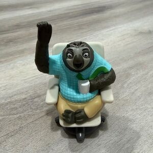 Disney Zootopia Flash Sloth McDonald's Happy Meal Toy 2025 Figure
